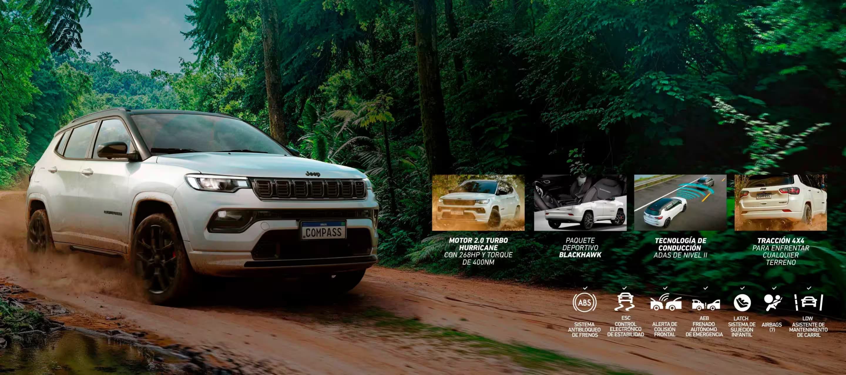 NUEVO JEEP COMPASS BLACKHAWK 4X4